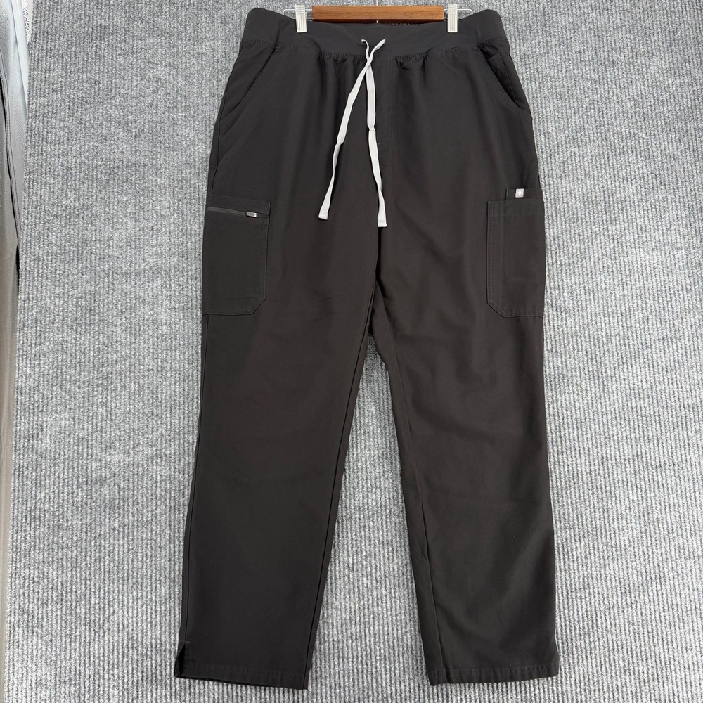 Figs Technical Collection High waisted Yola scrub pants black XXL Tall plus size